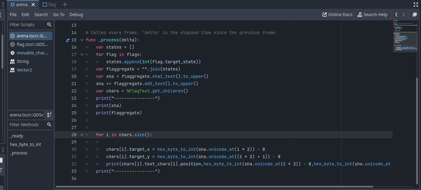 code